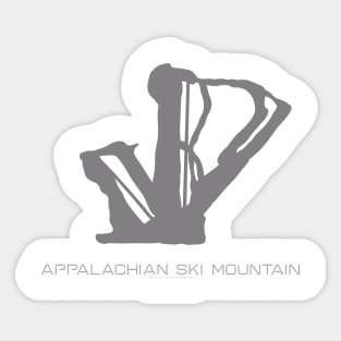 Appalachian Ski Mountain Resort 3D Sticker